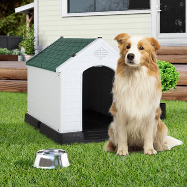 Plastic dog house on sale argos